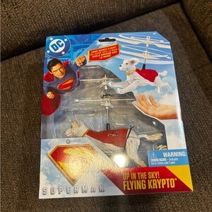 DC Superman Krypto with Red and White Cape